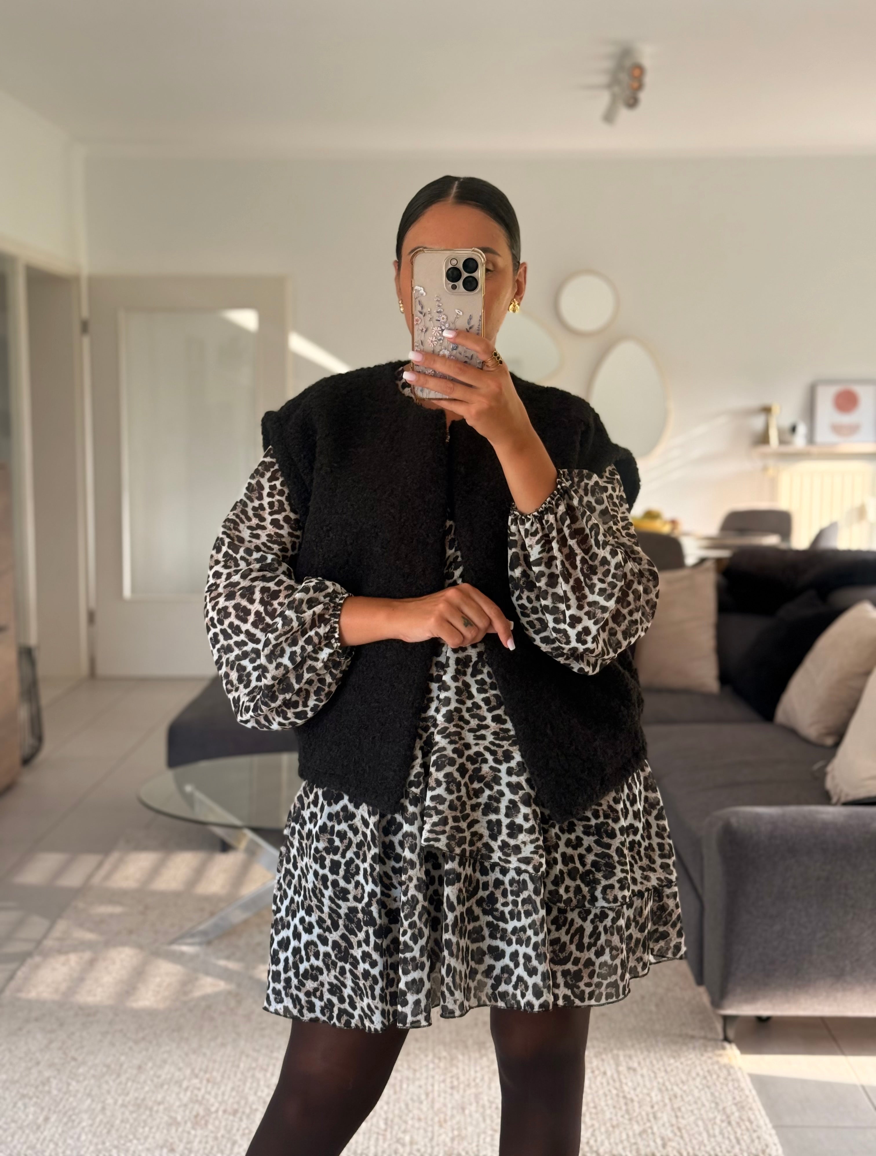 GABRIELA-gilet lainer sans manches