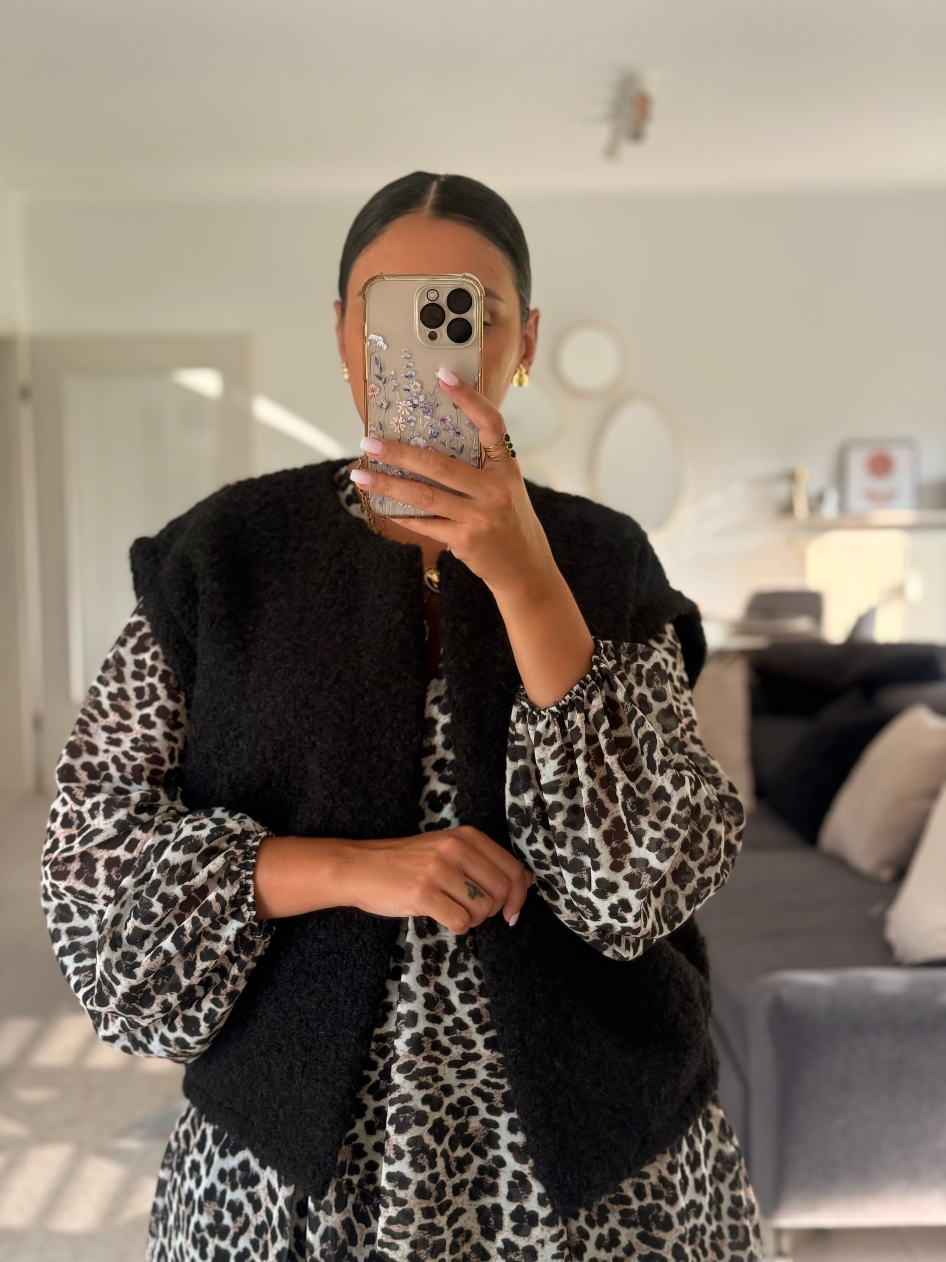 GABRIELA-gilet lainer sans manches